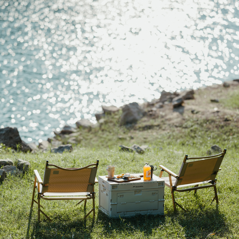 Naturehike kempingové křeslo Nightfall L02 - krémové